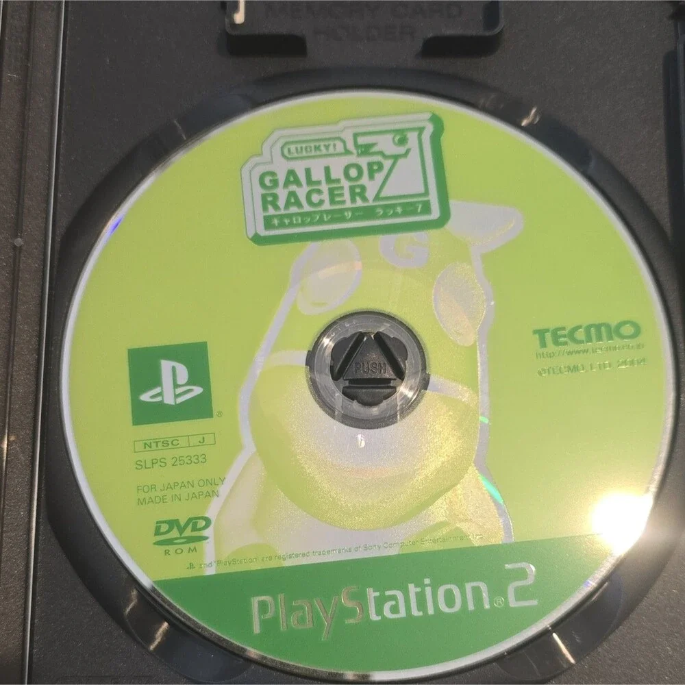 Tecmo Gallop Racer 7 Sony PlayStation 2 NTSC-J (Japan) 2004 Manual